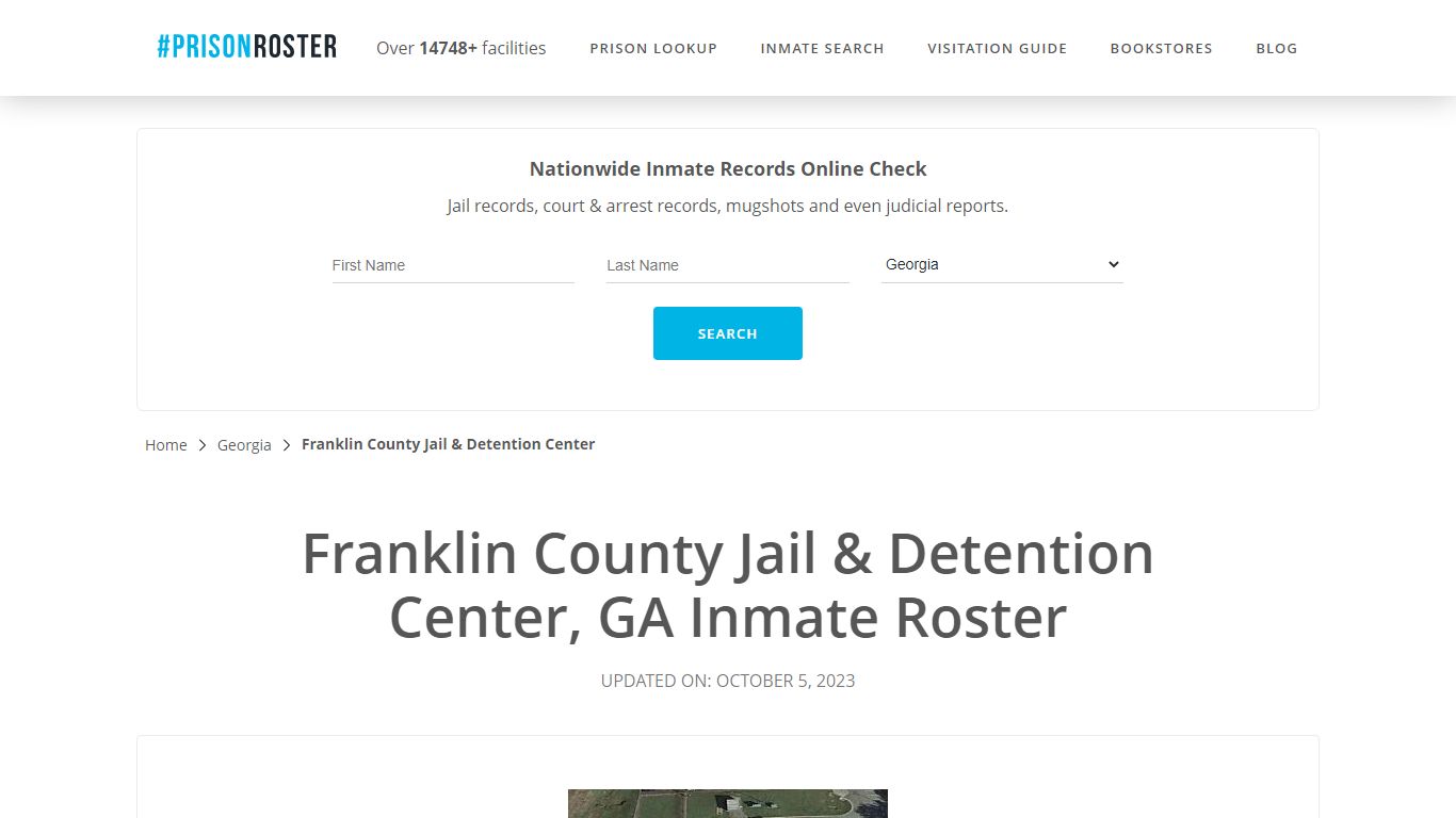 Franklin County Jail & Detention Center, GA Inmate Roster
